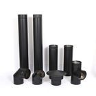 Ornamental Single Wall Wood Stove Pipe Fittings High Precision Dimension